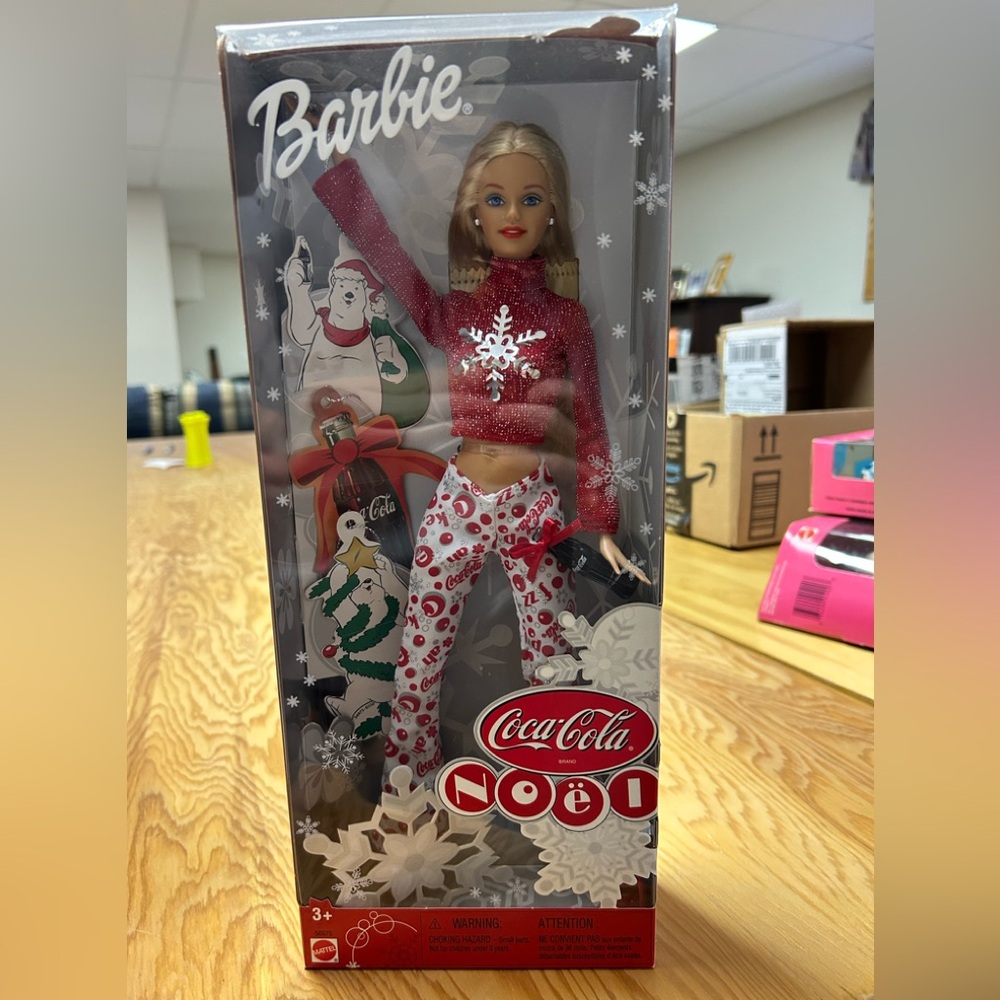 Mattel Coca-Cola Noel Barbie